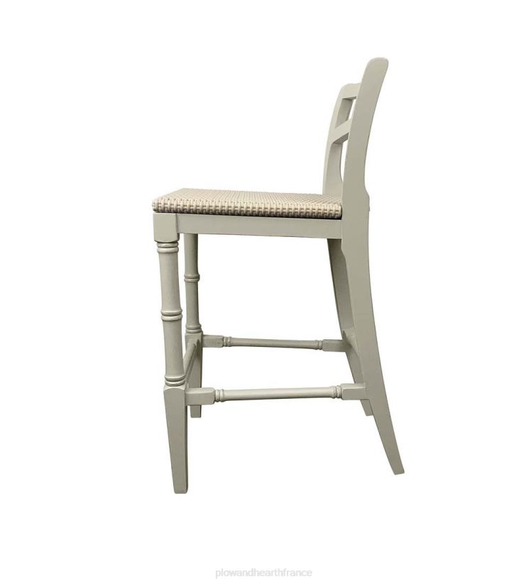 Plow & Hearth meubles Laurel Ridge Farmhouse Collection Comptoir et tabourets de bar en bois de foin 0BNZ2105