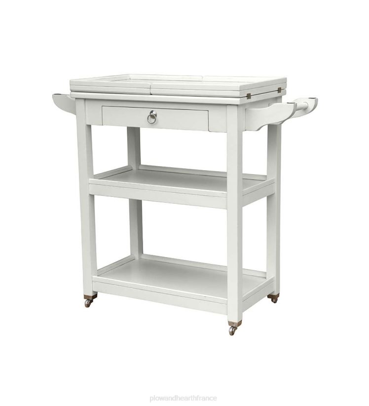 Plow & Hearth meubles Laurel Ridge Farmhouse Collection Shelby Bar Keep - Cacao 0BNZ2101