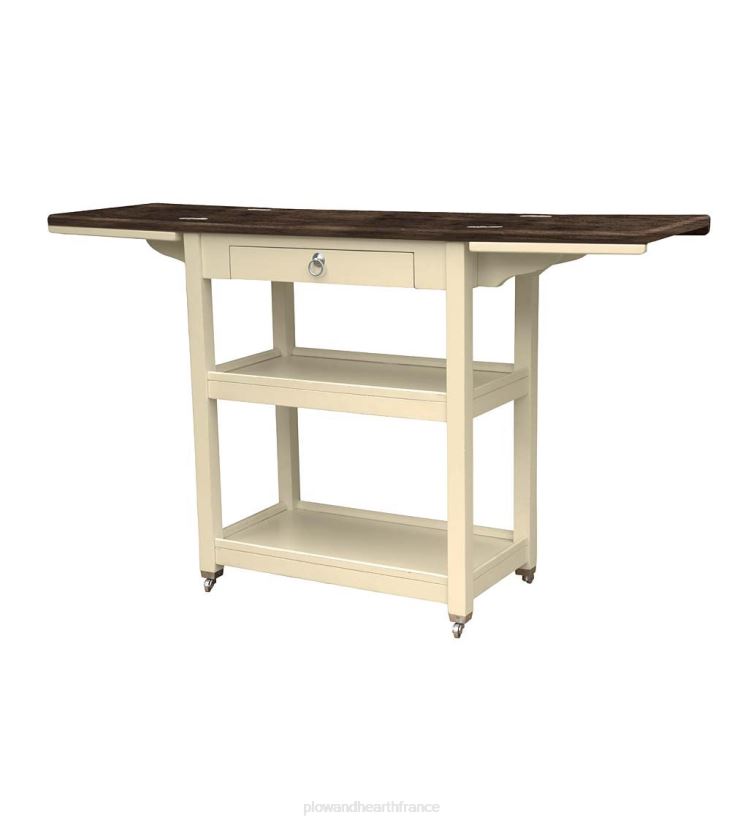 Plow & Hearth meubles Laurel Ridge Farmhouse Collection Shelby Bar Keep - Cacao 0BNZ2101