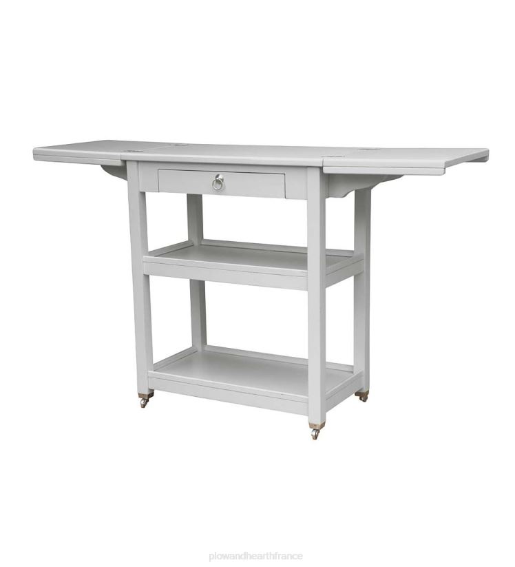 Plow & Hearth meubles Laurel Ridge Farmhouse Collection Shelby Bar Keep - Cacao 0BNZ2101