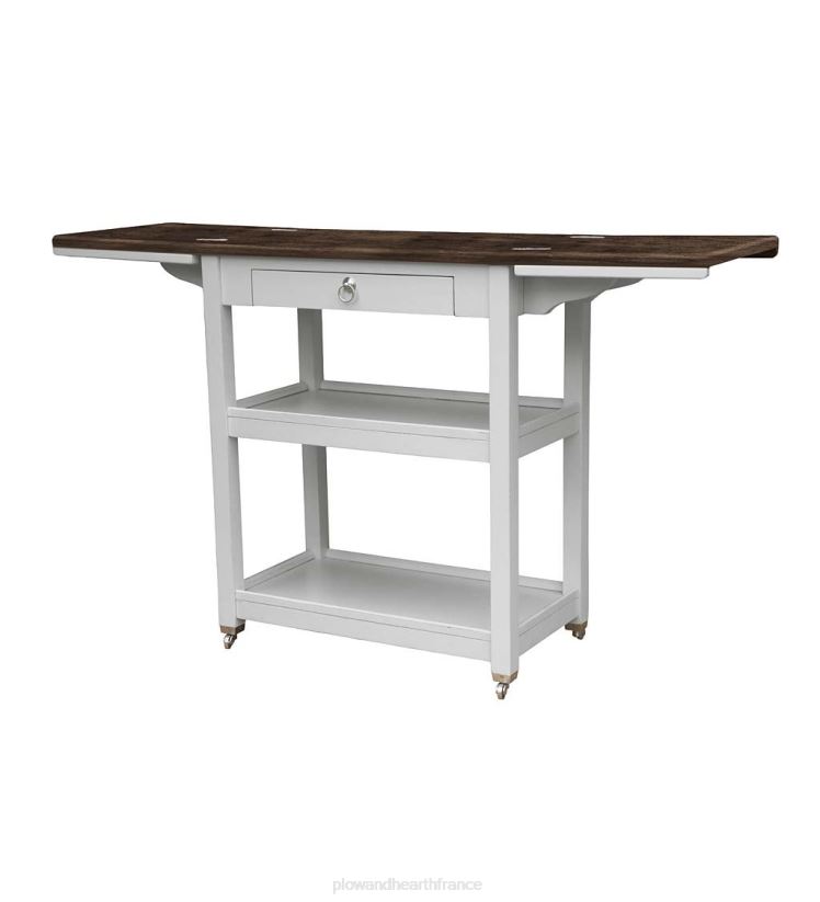 Plow & Hearth meubles Laurel Ridge Farmhouse Collection Shelby Bar Keep - Cacao 0BNZ2101