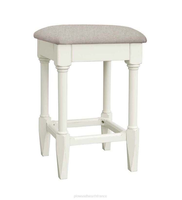 Plow & Hearth meubles Laurel Ridge Farmhouse Collection Shelby comptoir et tabourets de bar sans dossier 0BNZ2106