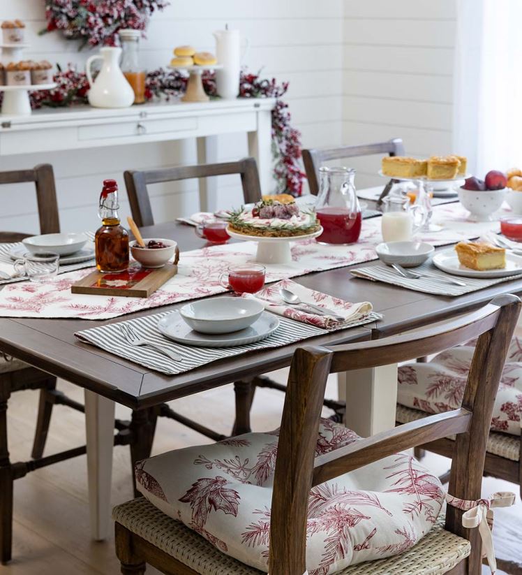 Plow & Hearth meubles Table Shelby de la collection Farmhouse de Laurel Ridge avec feuilles dépliantes - cacao 0BNZ2099