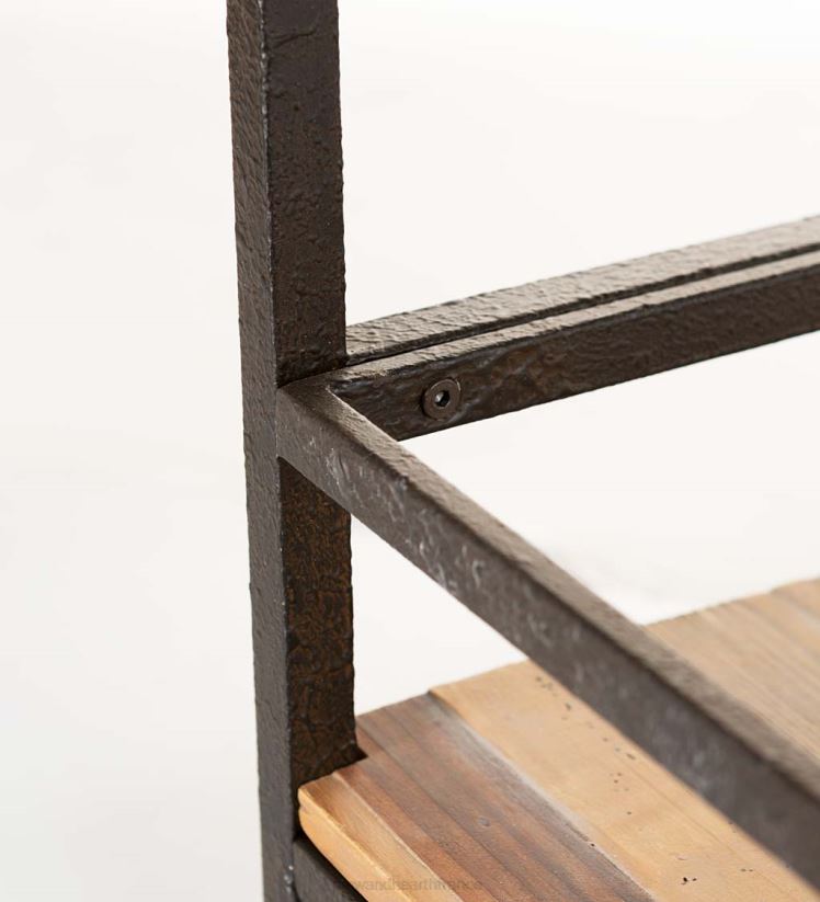 Plow & Hearth meubles chariot de cuisine Deep Creek sur roues 0BNZ2102