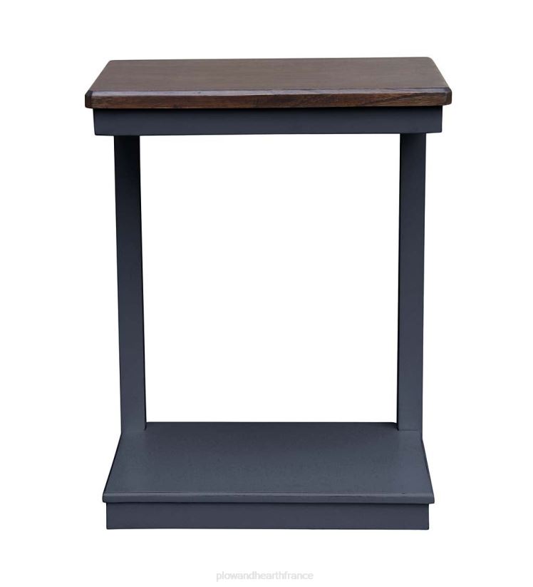 Plow & Hearth meubles Laurel Ridge Farmhouse Collection Holden C Table d'appoint extractible – Cacao 0BNZ2114