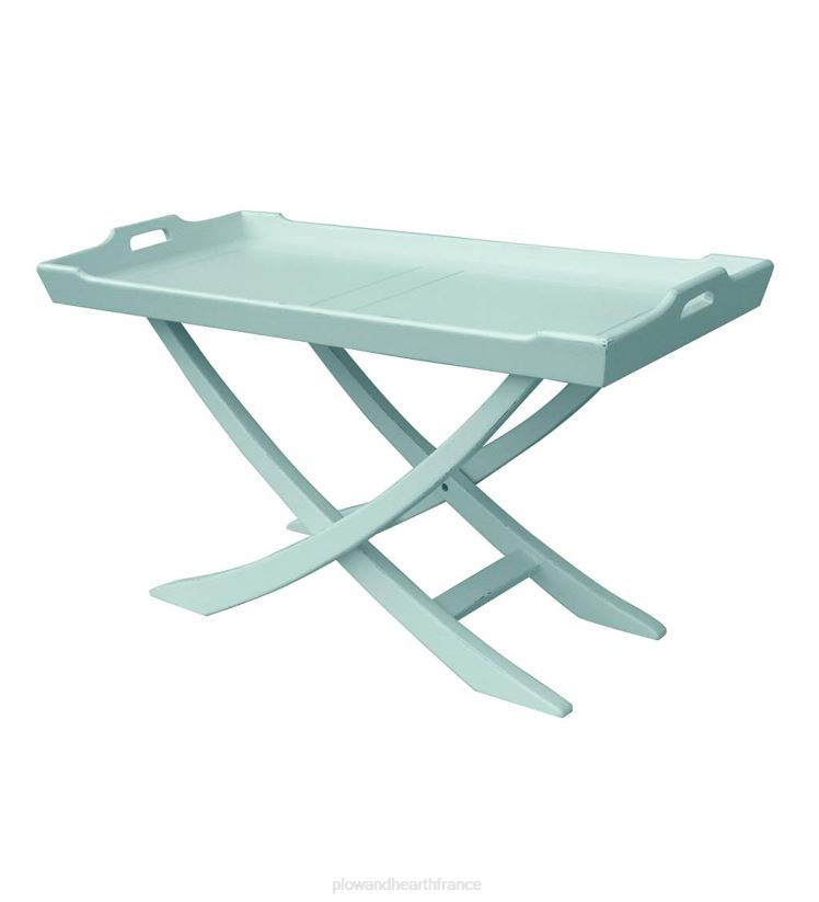 Plow & Hearth meubles Tables à plateaux Holden de la collection Farmhouse de Laurel Ridge 0BNZ2110