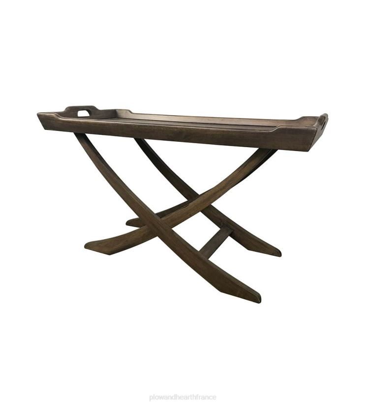 Plow & Hearth meubles Tables à plateaux Holden de la collection Farmhouse de Laurel Ridge 0BNZ2110