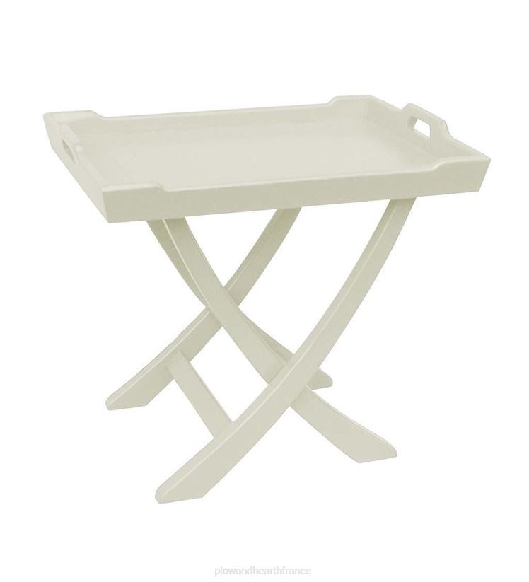 Plow & Hearth meubles Tables à plateaux Holden de la collection Farmhouse de Laurel Ridge 0BNZ2110