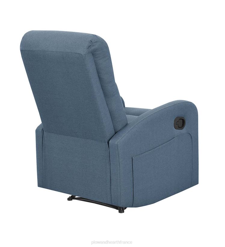 Plow & Hearth meubles Fauteuil inclinable manuel rembourré emilia - gris 0BNZ2027