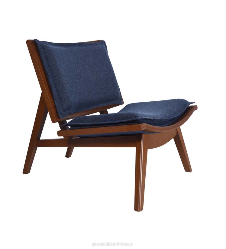 Plow & Hearth meubles Kate Wood et chaise d'appoint rembourrée - marine 0BNZ2026