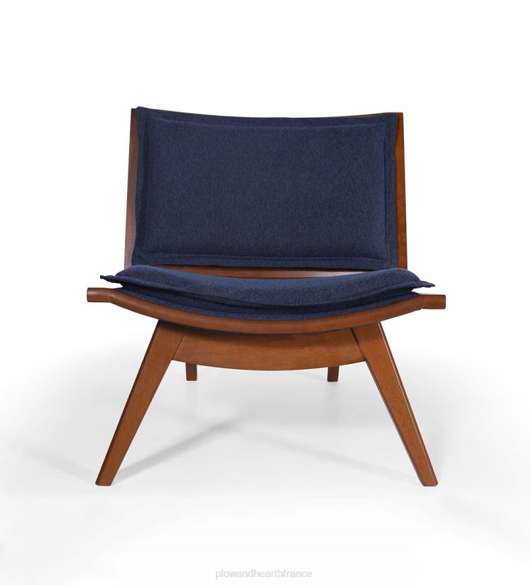 Plow & Hearth meubles Kate Wood et chaise d'appoint rembourrée - marine 0BNZ2026