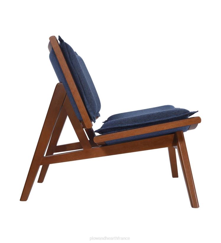 Plow & Hearth meubles Kate Wood et chaise d'appoint rembourrée - marine 0BNZ2026