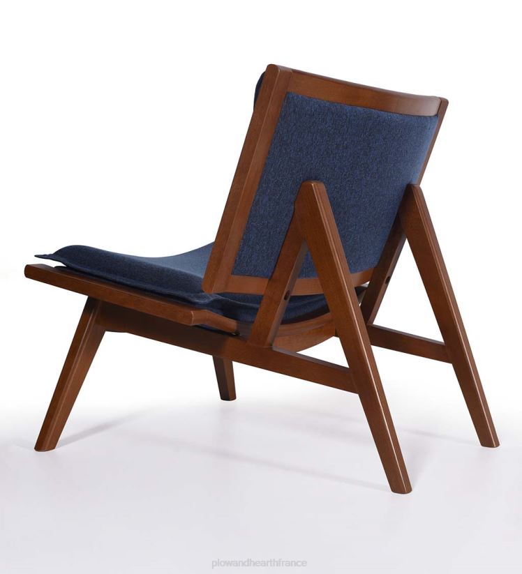 Plow & Hearth meubles Kate Wood et chaise d'appoint rembourrée - marine 0BNZ2026