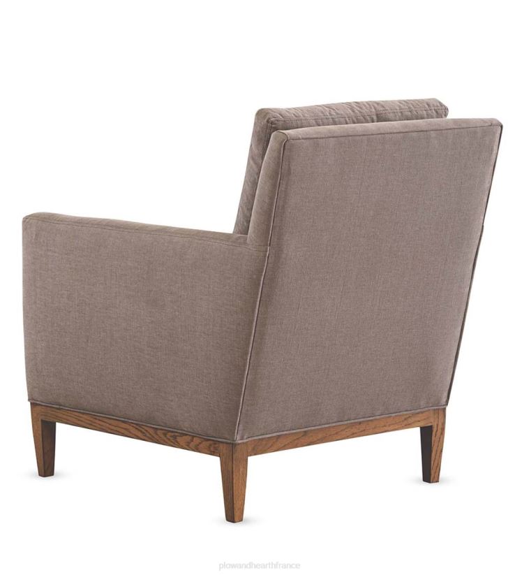 Plow & Hearth meubles chaise de studio rembourrée à la main écologique, fabriquée aux États-Unis - linge de Bruxelles 0BNZ2033