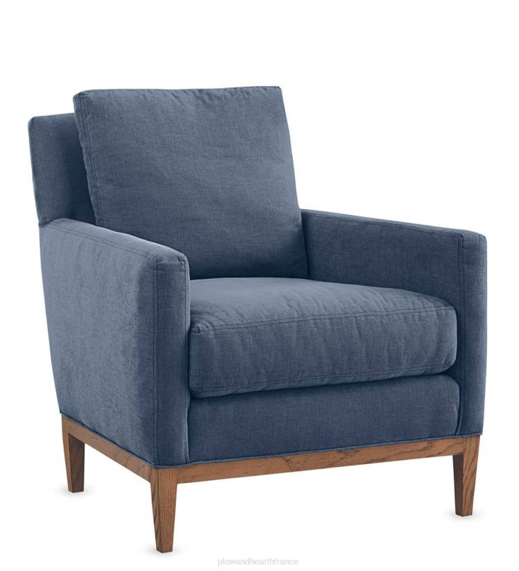 Plow & Hearth meubles chaise de studio rembourrée à la main écologique, fabriquée aux États-Unis - linge de Bruxelles 0BNZ2033