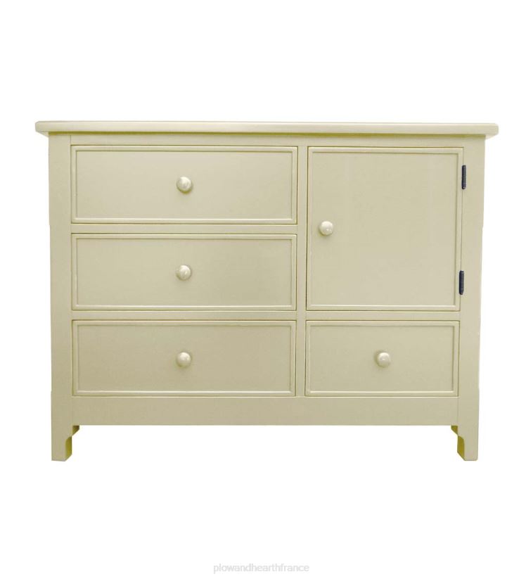 Plow & Hearth meubles Laurel Ridge Farmhouse Collection Fletcher Coffre simple – Cacao 0BNZ2084