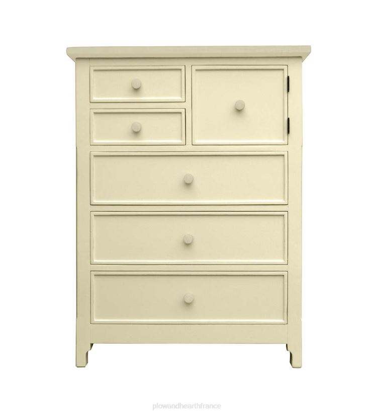 Plow & Hearth meubles Laurel Ridge Farmhouse Collection Fletcher coffre haut - cacao 0BNZ2083