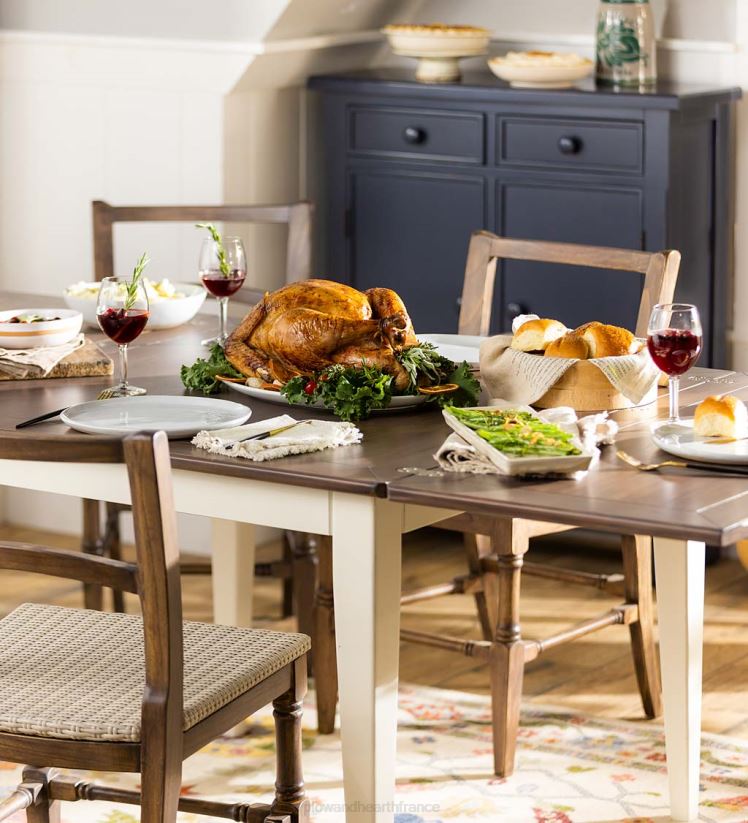 Plow & Hearth meubles coffre de Fletcher Hall de la collection Farmhouse de Laurel Ridge - cacao 0BNZ2081