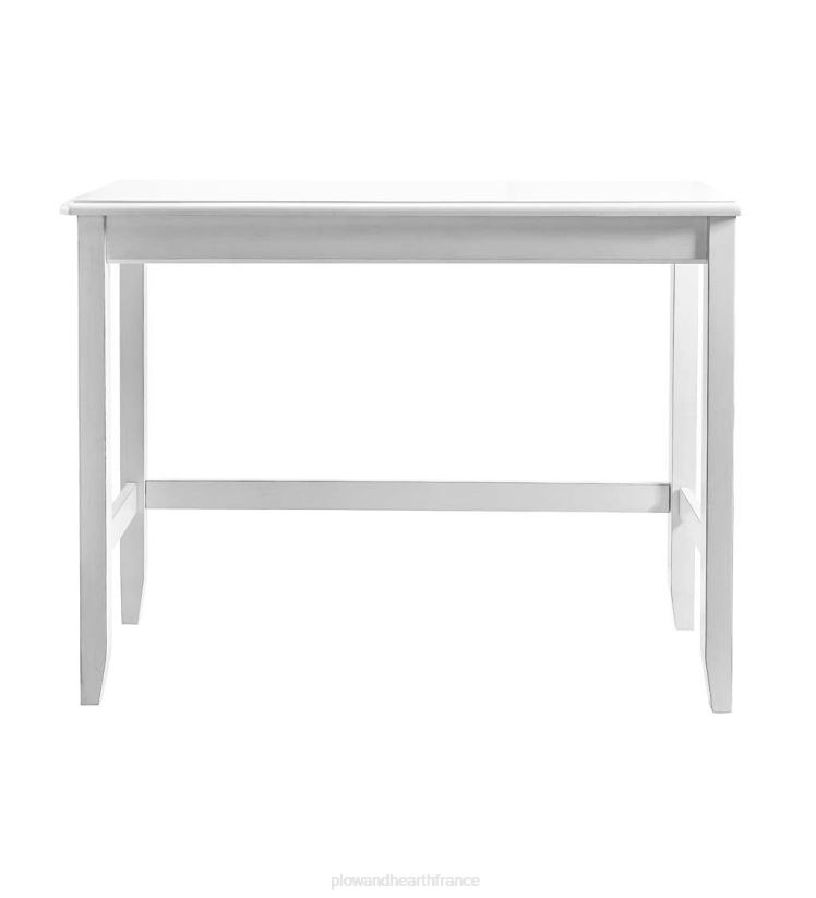 Plow & Hearth meubles ensemble de table de canapé avec tabourets en forme de selle - expresso 0BNZ2087