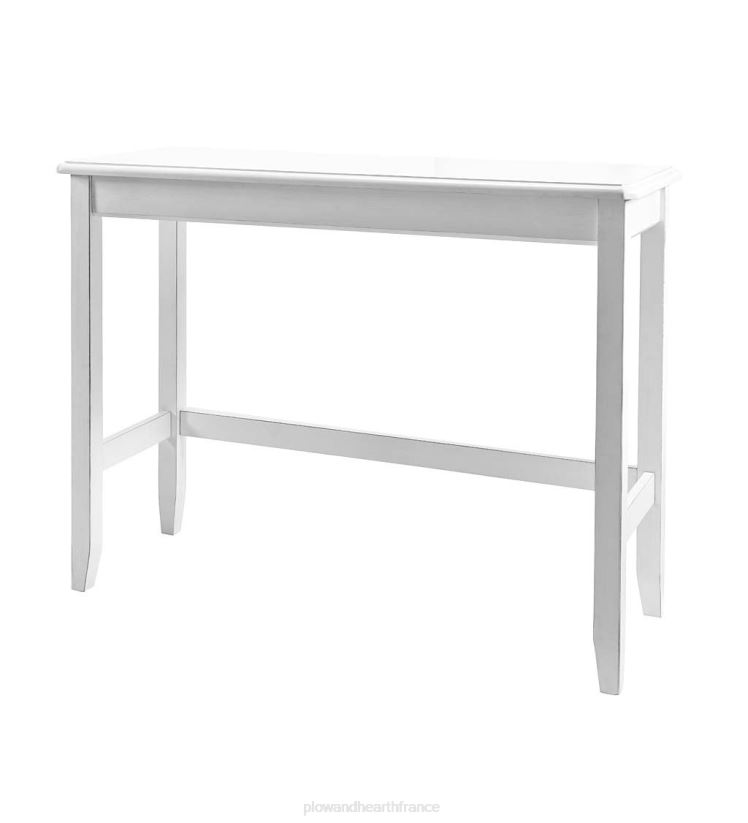 Plow & Hearth meubles ensemble de table de canapé avec tabourets en forme de selle - expresso 0BNZ2087