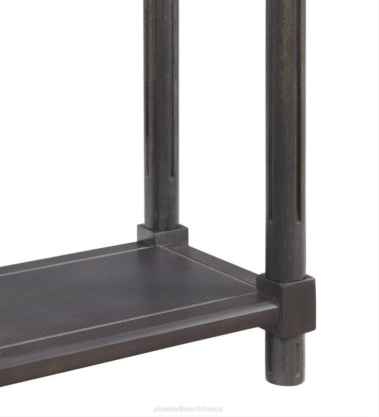 Plow & Hearth meubles Allison Slim tables d'appoint en bois, lot de 2 - blanc 0BNZ1986