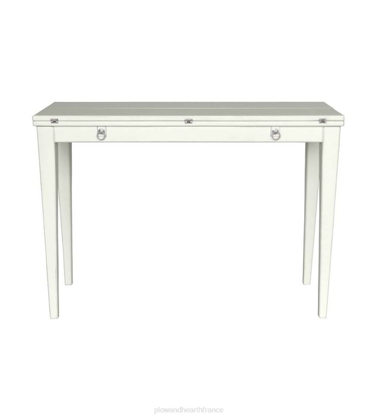 Plow & Hearth meubles console de collecte Shelby de la collection Farmhouse de Laurel Ridge - cacao 0BNZ2001