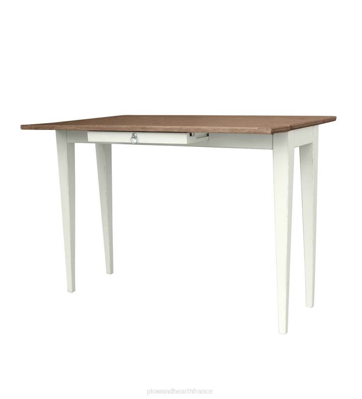 Plow & Hearth meubles console de collecte Shelby de la collection Farmhouse de Laurel Ridge - cacao 0BNZ2001