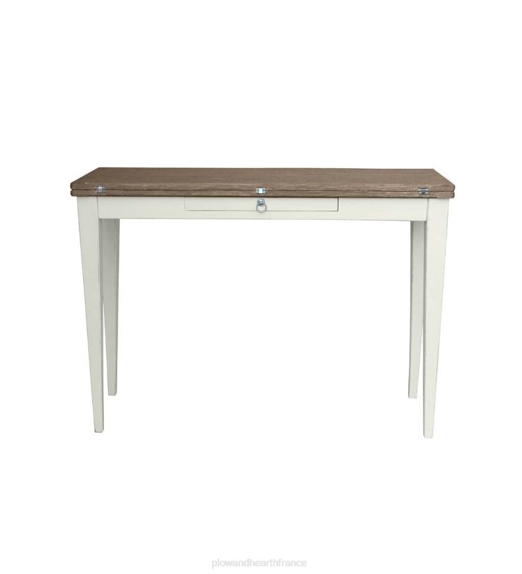 Plow & Hearth meubles console de collecte Shelby de la collection Farmhouse de Laurel Ridge - cacao 0BNZ2001