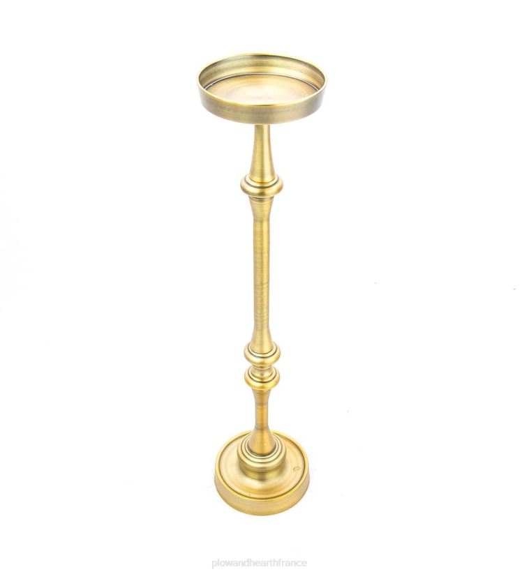 Plow & Hearth meubles tables à martini, lot de 2 - argent antique 0BNZ2022