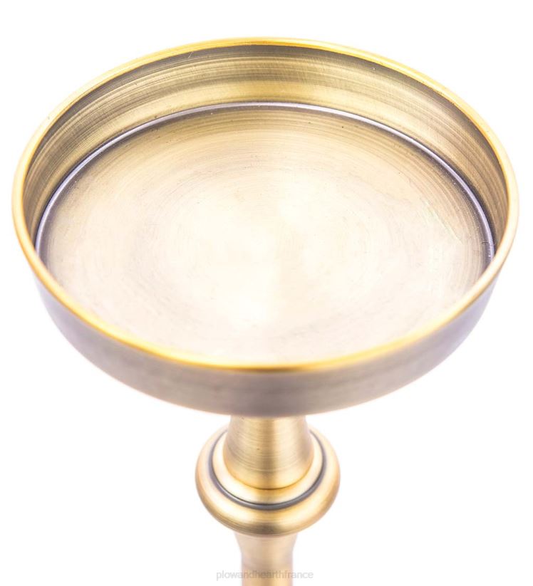 Plow & Hearth meubles tables à martini, lot de 2 - argent antique 0BNZ2022