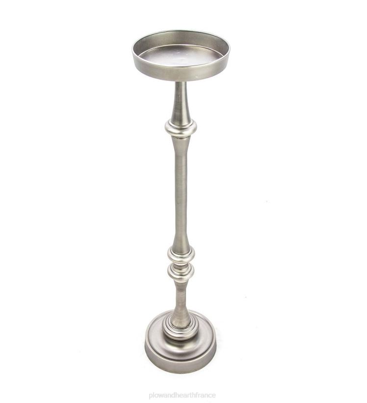 Plow & Hearth meubles tables à martini, lot de 2 - argent antique 0BNZ2022