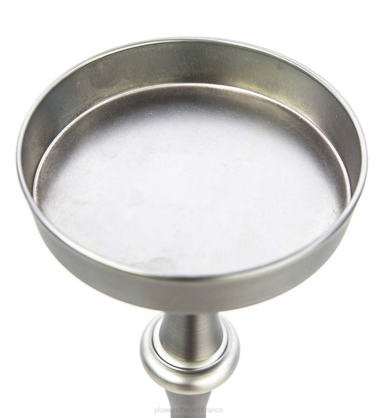 Plow & Hearth meubles tables à martini, lot de 2 - argent antique 0BNZ2022