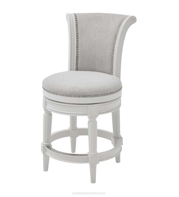 Plow & Hearth meubles Chapman siège pivotant à dossier haut tabourets de bar et de comptoir 0BNZ2048