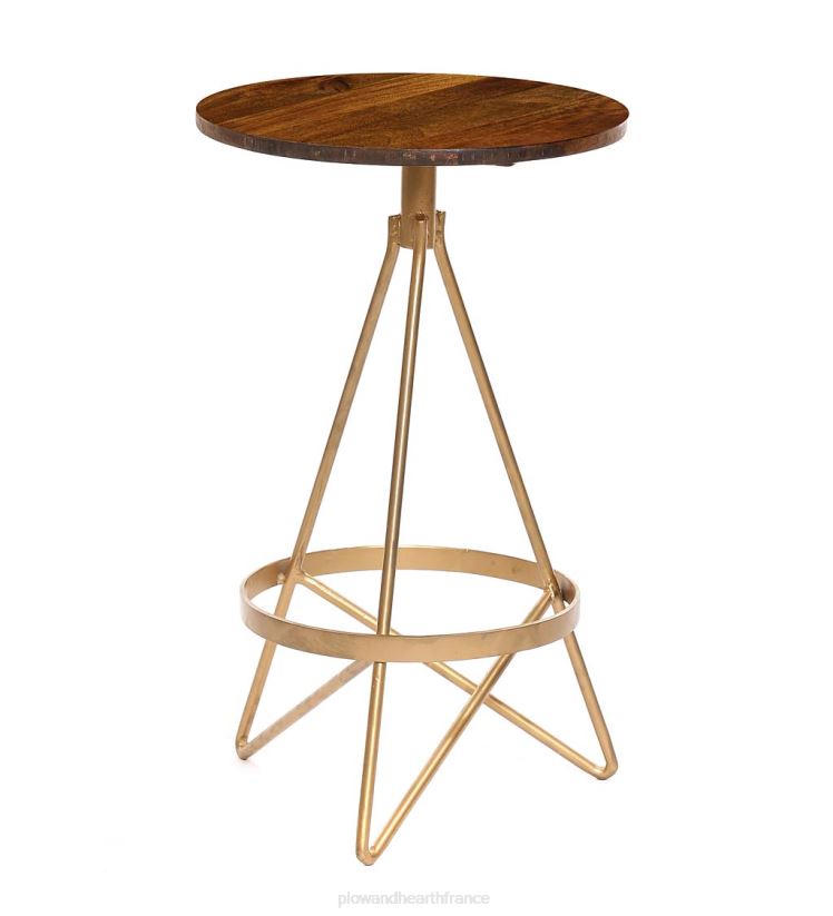 Plow & Hearth meubles tabouret pivotant Valentina - orme/or 0BNZ2054