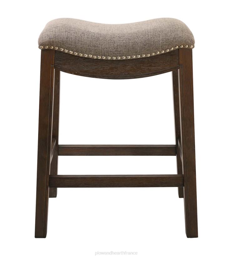Plow & Hearth meubles tabourets de bar et de comptoir avec siège en selle de ferme 0BNZ2047