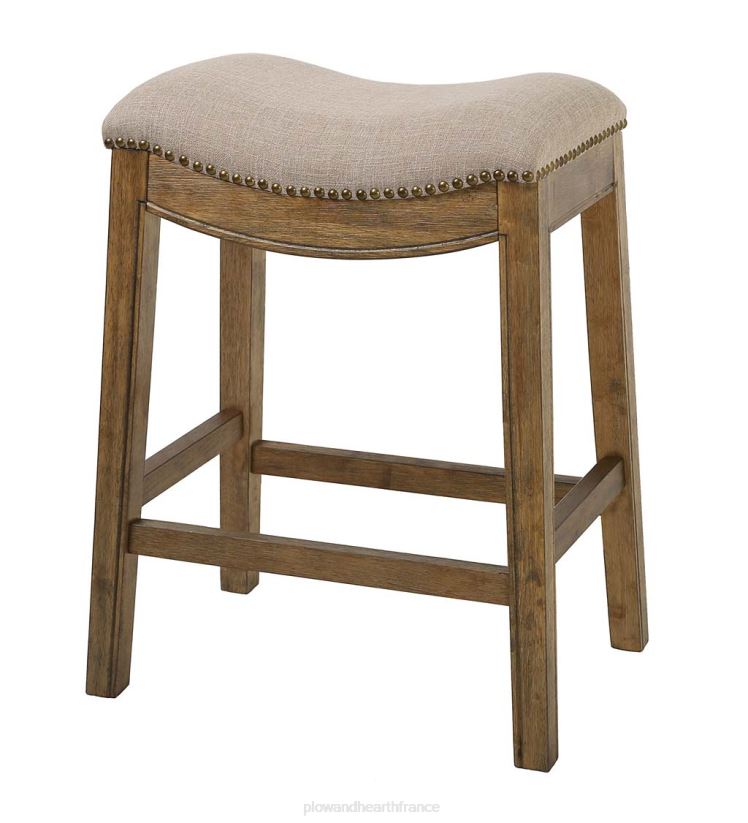 Plow & Hearth meubles tabourets de bar et de comptoir avec siège en selle de ferme 0BNZ2047