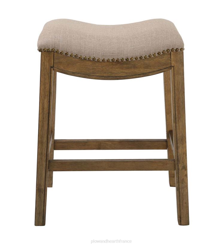 Plow & Hearth meubles tabourets de bar et de comptoir avec siège en selle de ferme 0BNZ2047