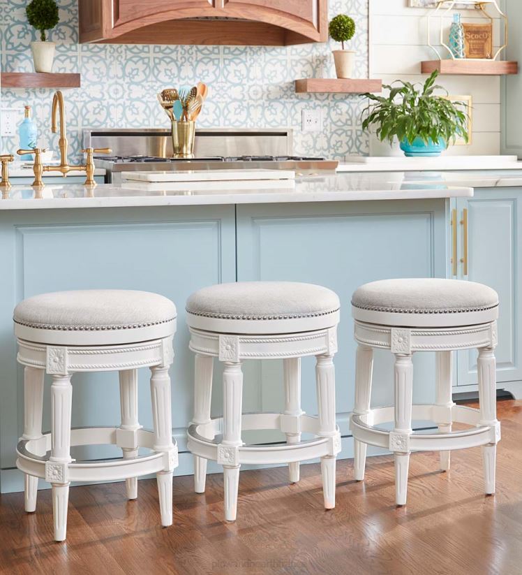 Plow & Hearth meubles tabourets de bar et de comptoir à siège pivotant Chapman 0BNZ2057