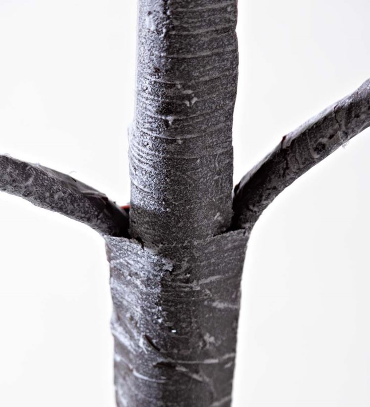 Plow & Hearth saisonniers et cadeaux Arbre dollar en argent rose éclairé électrique intérieur/extérieur, 7'h avec 270 lumières - rose 0BNZ3215