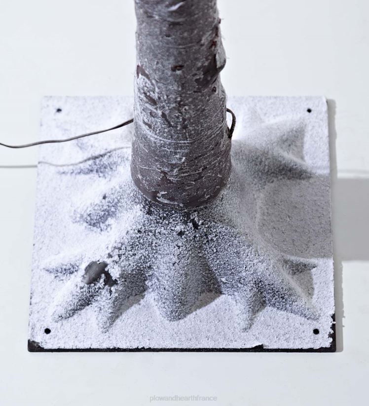 Plow & Hearth saisonniers et cadeaux Arbre dollar en argent rose éclairé électrique intérieur/extérieur, 7'h avec 270 lumières - rose 0BNZ3215