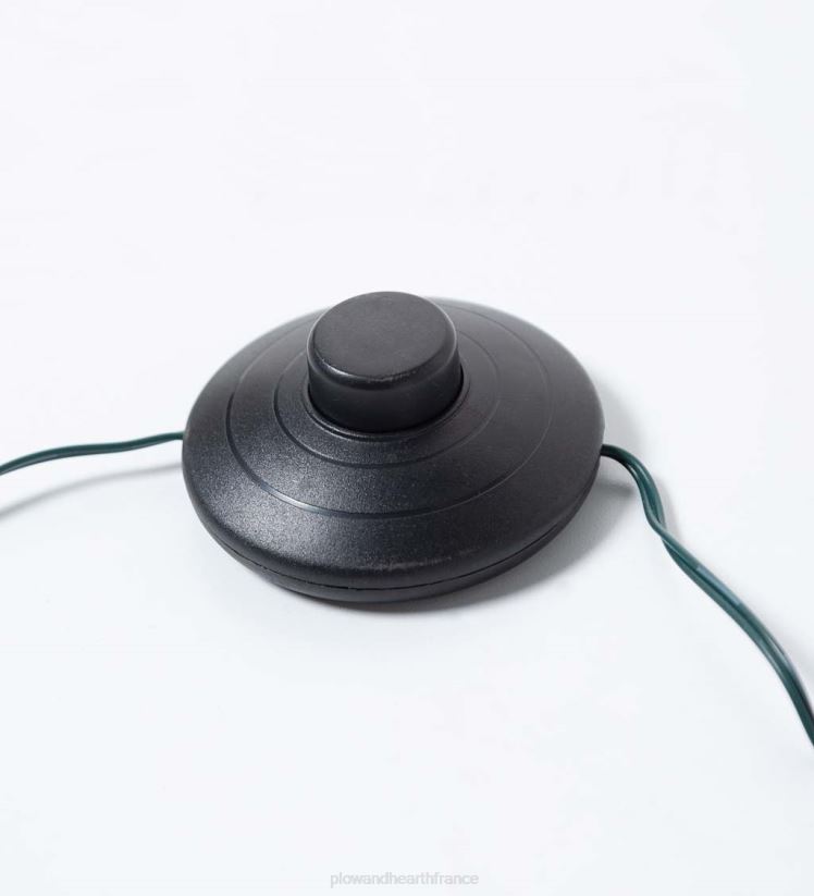 Plow & Hearth saisonniers et cadeaux Sapin de Noël alpin floqué Monte Rosa de 6' avec 150 LED blanc chaud 0BNZ3232