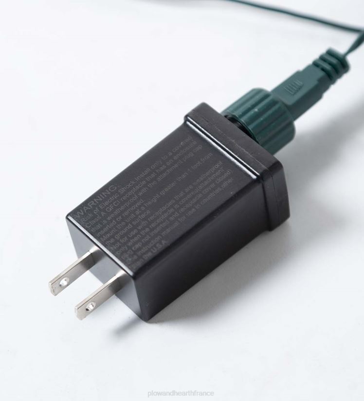 Plow & Hearth saisonniers et cadeaux Sapin de Noël alpin floqué Monte Rosa de 6' avec 150 LED blanc chaud 0BNZ3232