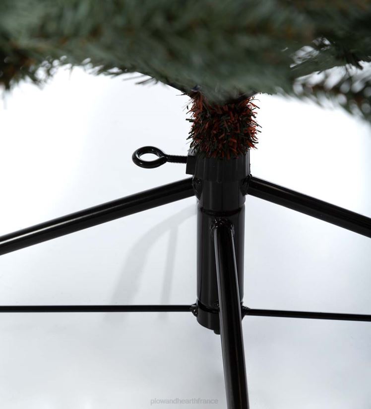 Plow & Hearth saisonniers et cadeaux Sapin de Noël en pin brumeux scintillant, 6'h 0BNZ3231