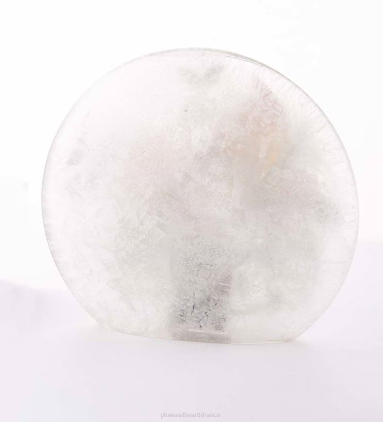 Plow & Hearth saisonniers et cadeaux Lumière d'accentuation en verre dépoli des cardinaux d'hiver 0BNZ2144