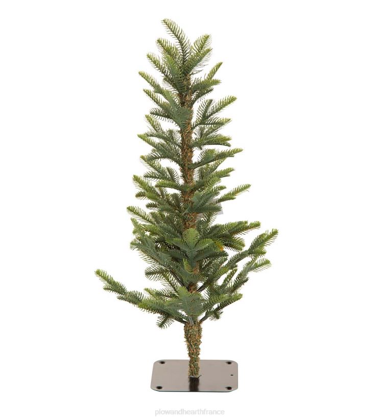 Plow & Hearth saisonniers et cadeaux arbre de table sapin alpin du Monte Rosa 0BNZ2147