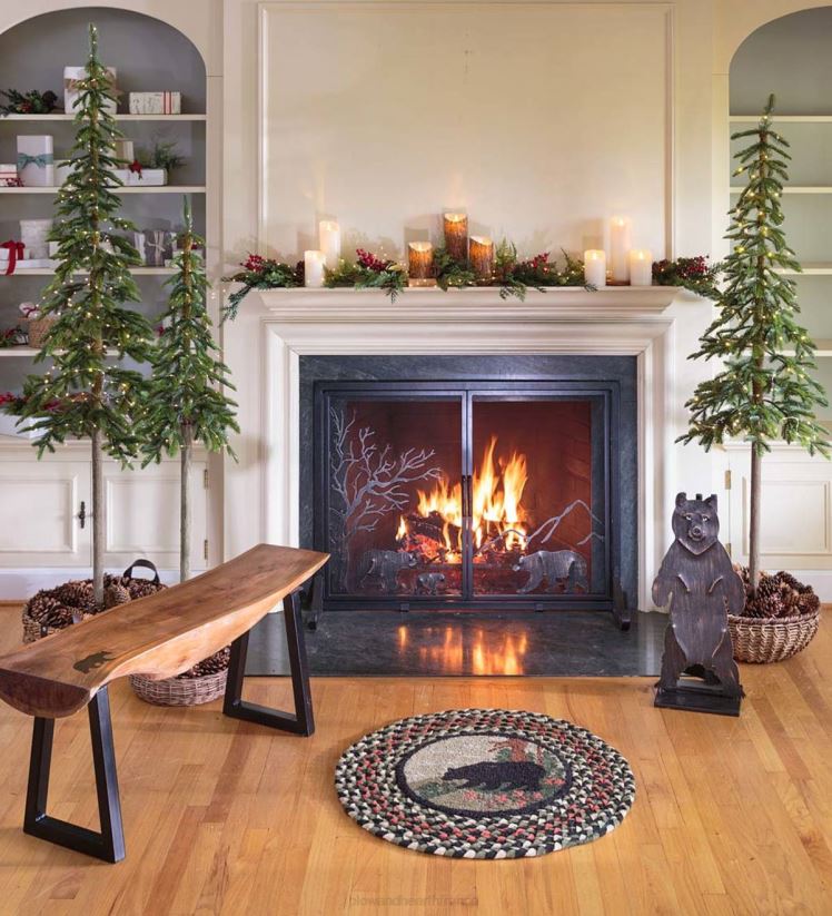 Plow & Hearth saisonniers et cadeaux bougies LED sans flamme avec minuterie, lot de 3 0BNZ2142