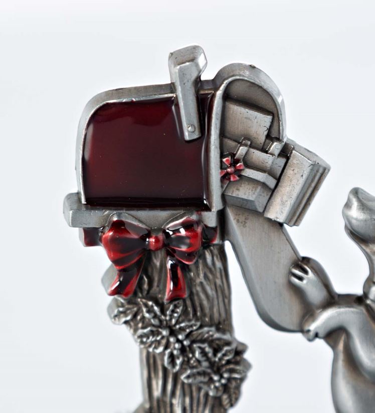 Plow & Hearth saisonniers et cadeaux chien à la boîte aux lettres cintre pour bas de Noël 0BNZ2137