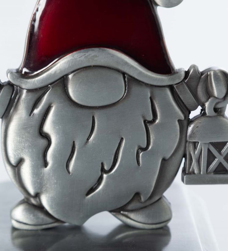 Plow & Hearth saisonniers et cadeaux cintre pour bas de Noël, père Noël gnome 0BNZ2143