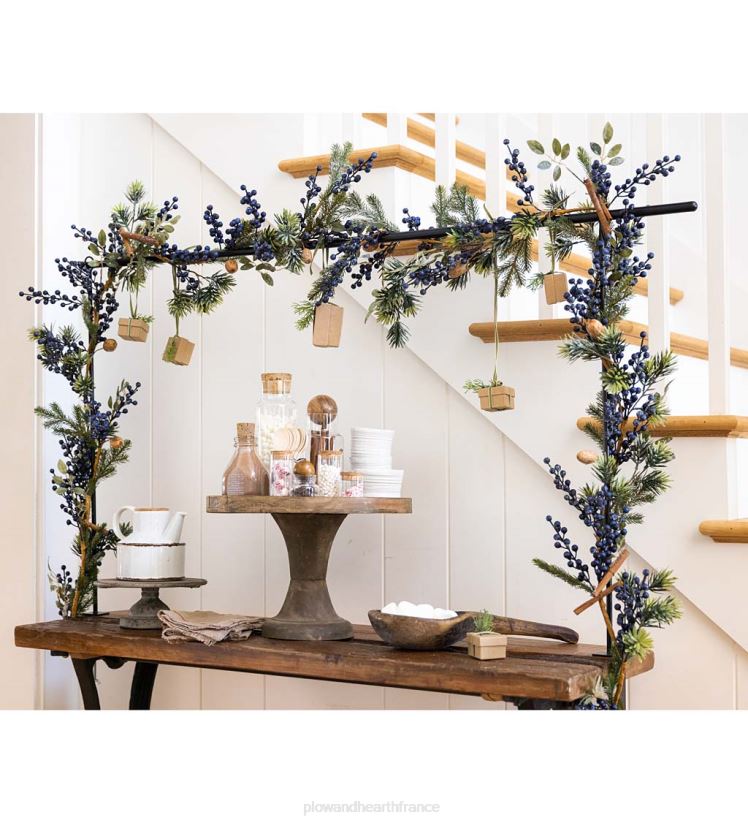 Plow & Hearth saisonniers et cadeaux tige métallique réglable pour décoration de table 0BNZ2138