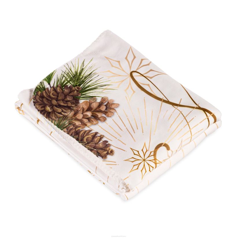 Plow & Hearth saisonniers et cadeaux Jeté polaire sherpa pin des Fêtes 0BNZ2297